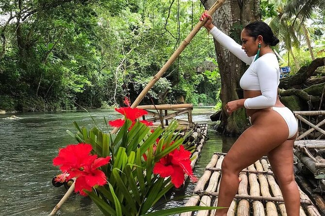 #1 Bamboo Rafting With foot Massage - The drive from Montego Bay sets the tone