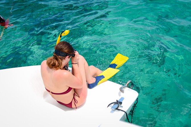 3.5hr Private Catamaran Cruise with Snorkeling, DJ, Bar, Food - The private catamaran format changes the whole outing