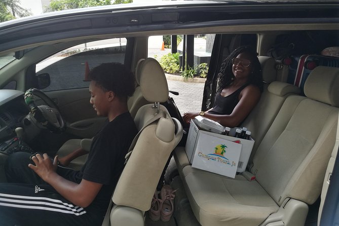 Airport Transfer MBJ Montego Bay to Kingston - Food, coconut water, and roadside flexibility