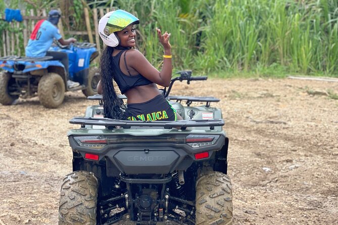 ATV and Bamboo Rafting With limestone foot massage and transport - Why this combo works in Montego Bay