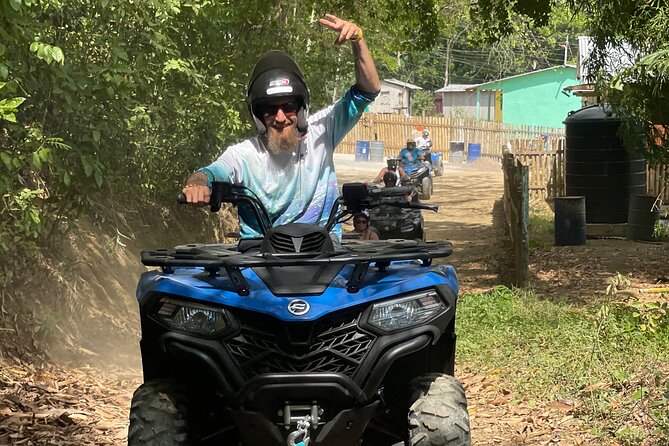 ATV and Bamboo Rafting With limestone foot massage and transport - Who will enjoy this day most