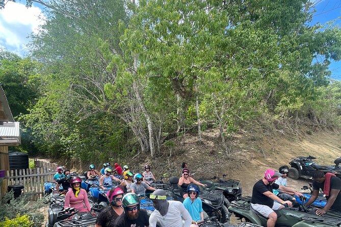 ATV and Zipline Combo from Montego Bay with Transportation - The ATV ride through rough countryside