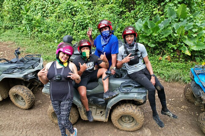 ATV, Bamboo Rafting and Negril Ricks Cafe from Montego Bay - Green Island: muddy tracks instead of a gentle country ride