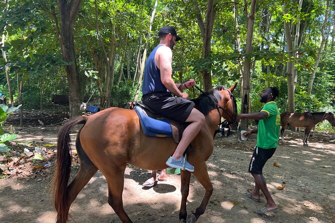 ATV, Bamboo Rafting, Horseback Ride From Montego Bay- Private - A Jamaican meal at Scotchies Drax Hall