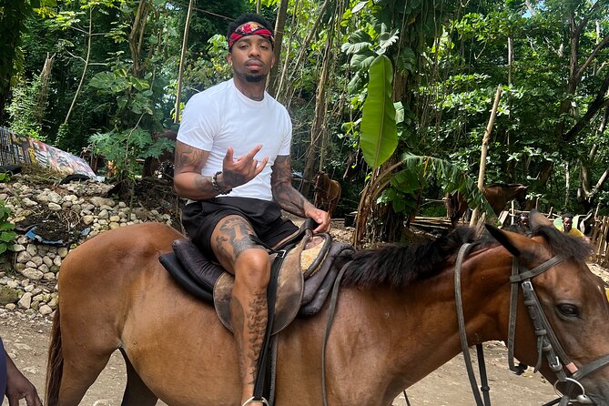 ATV , Bamboo Rafting & Horseback Ride Tour From Montego Bay - Horseback riding from St. Ann’s Bay