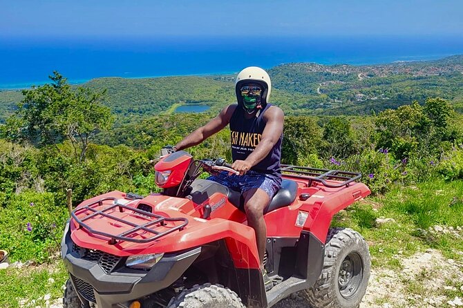 ATV , Bamboo Rafting & Horseback Riding tour from Montego bay - One Jamaica day with three different moods