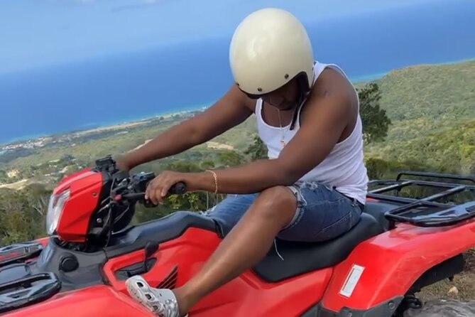 ATV , Bamboo Rafting & Horseback Riding tour from Montego bay - Scotchies Drax Hall and the food question