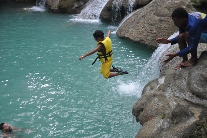 ATV/ Dune Buggy and Blue Hole Adventure Tour in Ocho Rios - Blue Hole first, with swimming and river jumps