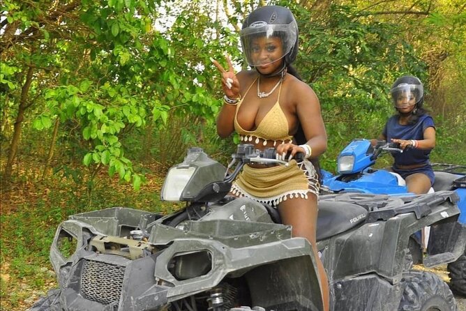 ATV Guided Tour including Transportation from Montego Bay - One hour through mud, farms, and citrus groves