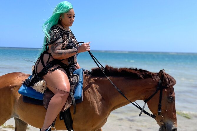 ATV, Horseback, Zipline & Dunn’s River Falls - Ultra Package - Horseback riding from forest to beach and water