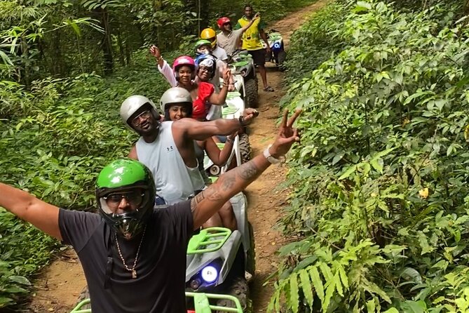 ATV Jungle Safari Tour from Montego Bay - Learning the ATV before the trail