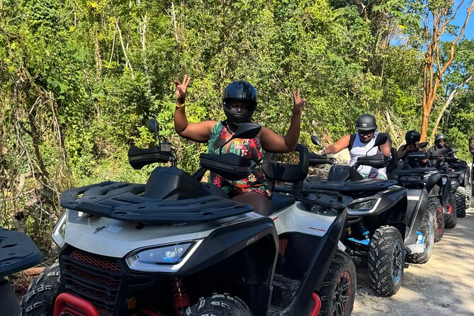 Atv ride in Montego Bay - Getting your first ATV lesson