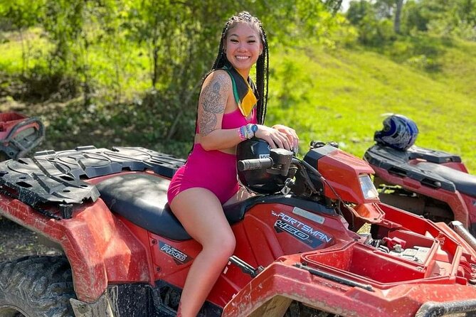 ATV Safari, Horseback Ride and Bamboo Rafting Experience - Horseback riding along Papillion Bay