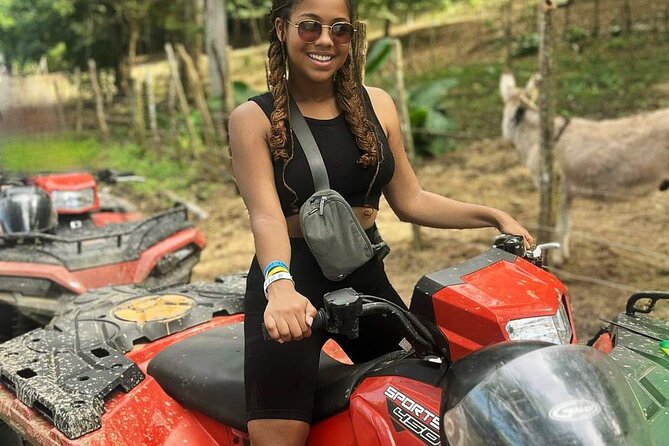 ATV Safari, Zipline Canopy and Horseback Ride Experience - ATV riding through Jamaica’s rural backcountry