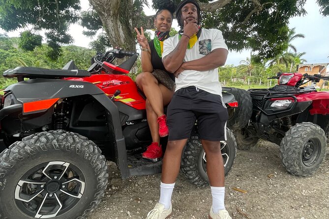 ATV Tour, Limestone Bamboo Rafting and Transportation - Sandy Bay brings the muddy start