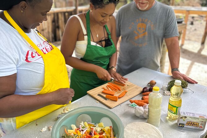 Authentic Jamaican Cooking Experience in the Mountain from mobay - From Fairview MarketPlace to the mountain farm