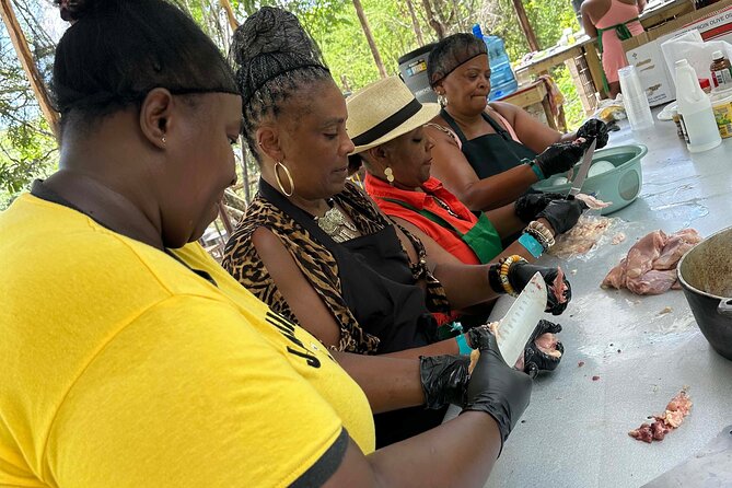 Authentic Jamaican Cooking Experience in the Mountain from mobay - Learning from produce grown on the farm