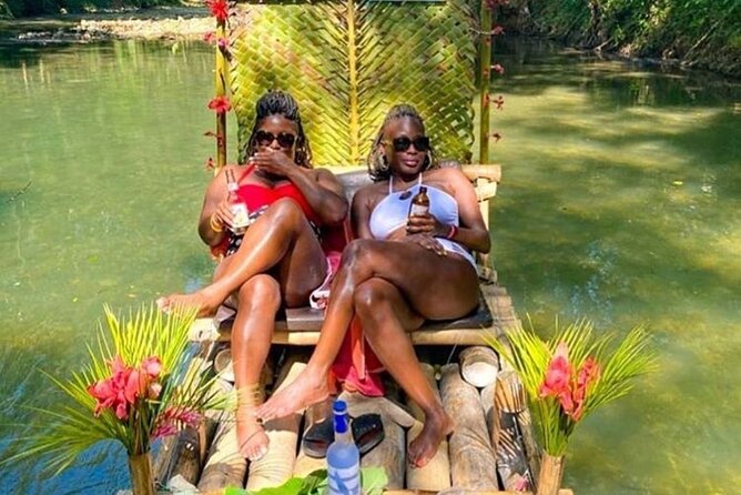 Bamboo Rafting and Limestone Foot Massage on Lethe River Private Tour - Boarding the 30-foot bamboo raft