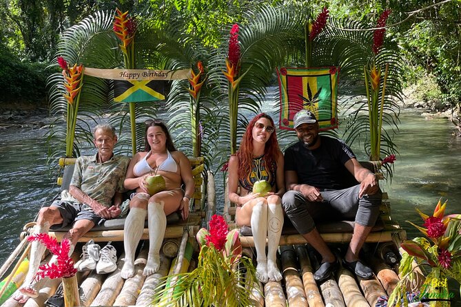 Bamboo Rafting and Limestone Massage in Montego Bay - One quiet hour, then Montego Bay’s Hip Strip