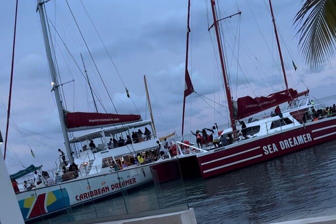 Bamboo Rafting, Catamaran Party Cruise and Snorkeling in Jamaica - Moving from river calm to catamaran energy