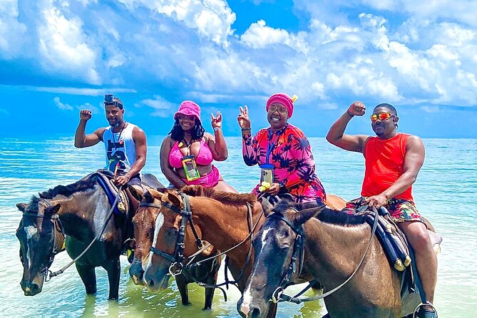 Bamboo Rafting, Dunns River , Zipline And Horseback Ride Combo - Bamboo rafting on the clear White River