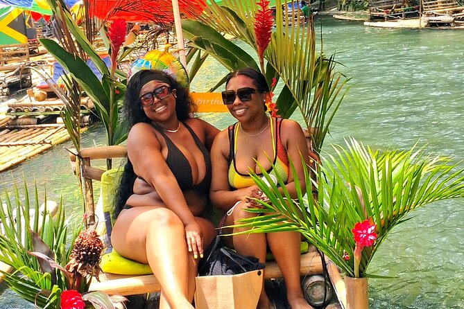 Bamboo Rafting Experience with Limestone Massage - Coconut, Cook Shop, and Everyday Jamaica