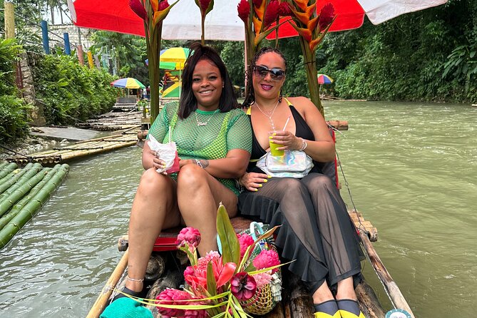 Bamboo Rafting, KFC stop and Souvenir Shopping with Transport - What the raft ride feels like
