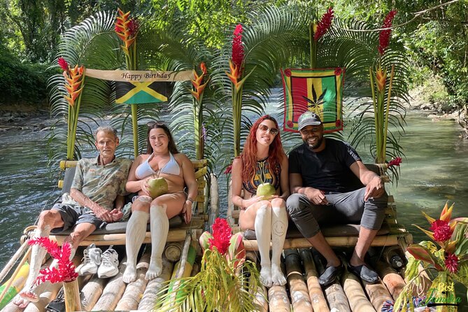 Bamboo Rafting, Limestone Massage and Hip Strip Tour In Jamaica - What the raft ride is really like