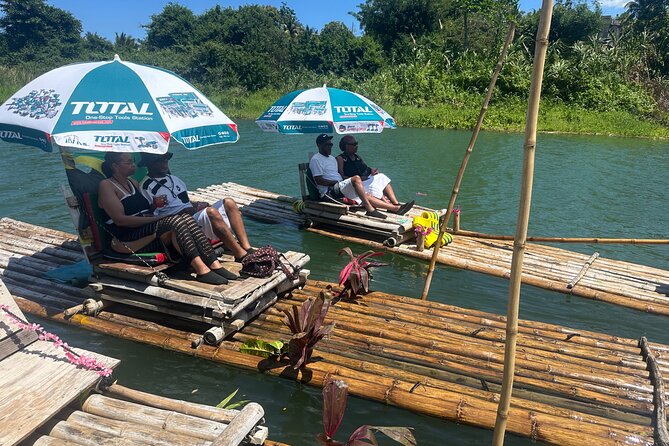 Bamboo rafting on the great river -Transportation only - Who will enjoy this most
