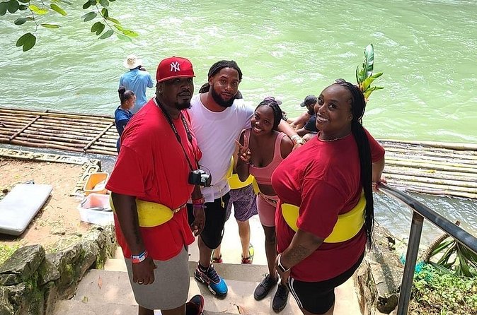 Bamboo Rafting Tour with Limestone Foot Massage in Montego Bay - Limestone massage on a moving raft