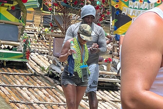 Bamboo Rafting w/ Limestone Massage Montego Bay Jamaica - Private groups and the 250-pound limit