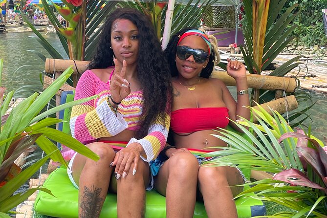 Bamboo Rafting w/ Limestone Massage Montego Bay Jamaica - The people who make the outing work