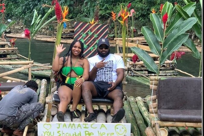 Bamboo Rafting With foot Massage - Leaving Montego Bay for Lethe