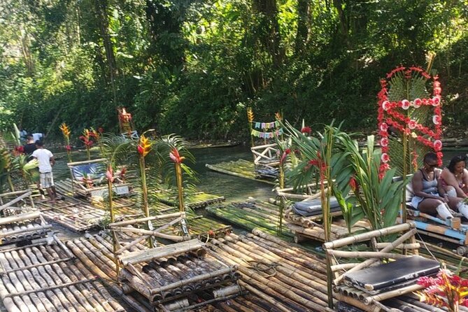 Bamboo Rafting With foot massage - The limestone foot massage