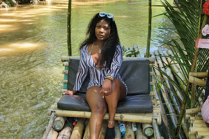 bamboo rafting with limestone foot massage - Seasonal fruit, herbs, and a community visit