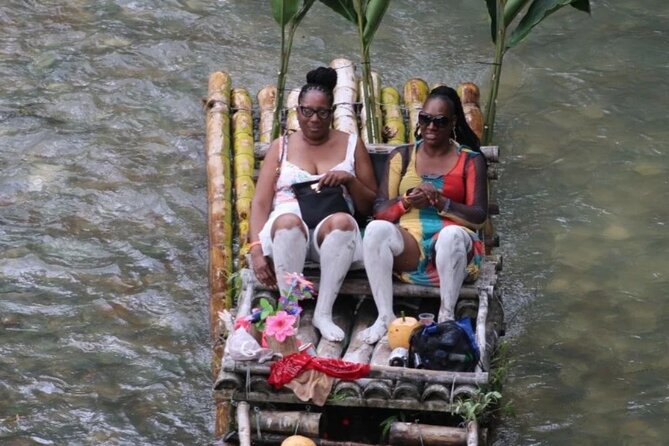 Bamboo rafting with Limestone Foot Massage free rum taste - The listed Usain Bolt stop needs clarification