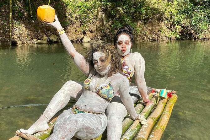 Bamboo Rafting with Limestone Foot Massage Montego Bay - The limestone foot massage stop