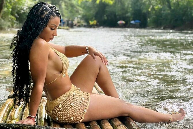 Bamboo Rafting with Limestone Foot Massage Montego Bay - What the captain adds to the ride