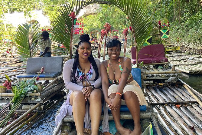 Bamboo Rafting with Limestone Foot massage then Margaritaville. - The limestone foot massage and jungle socks