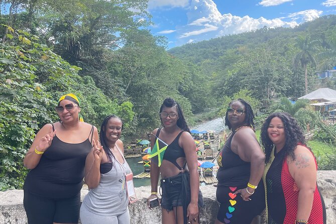 Bamboo Rafting with Limestone Foot massage then Margaritaville. - Jamaican food, drinks, and local flavor after the river