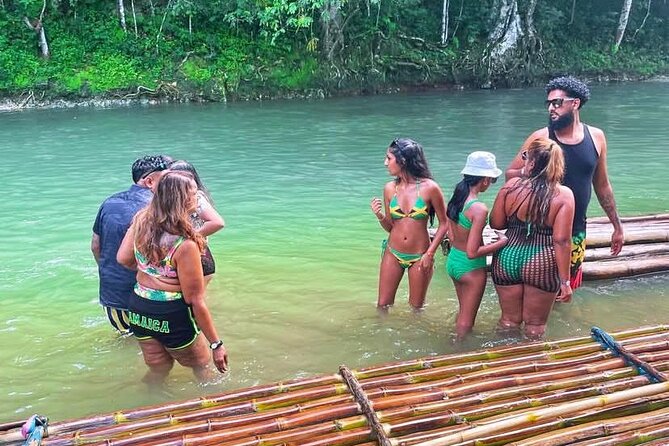 Bamboo River Rafting & horse back riding in Montego Bay - Limestone massage choices after the raft ride