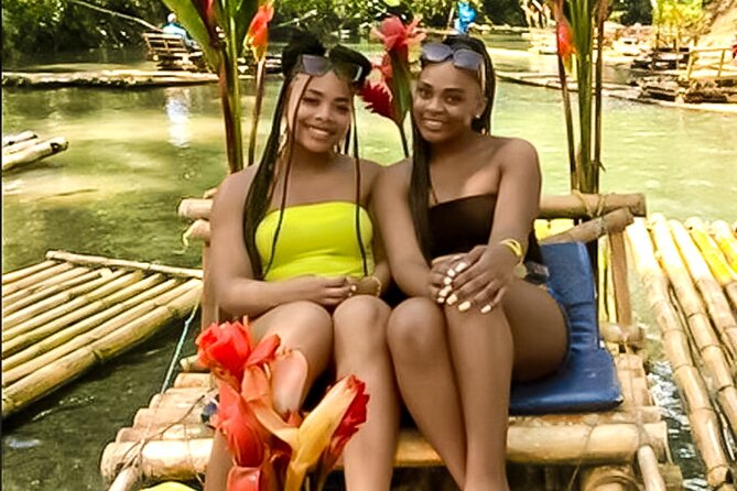 Bamboo River Rafting Limestone Foot Massage & Bottle of Rum Punch - Floating through the Great River scenery