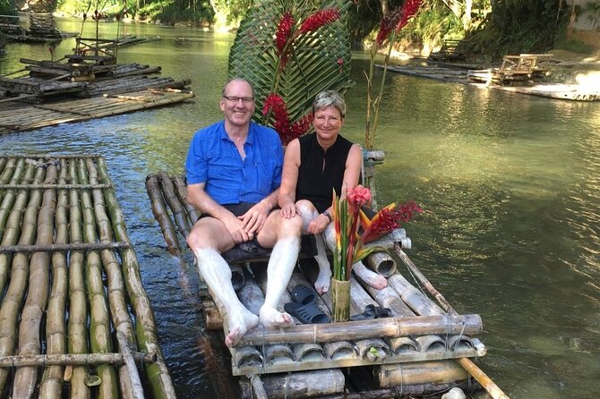 Bamboo River Rafting Limestone Foot Massage in Montego Bay Ja. - From Montego Bay into the Lethe hills