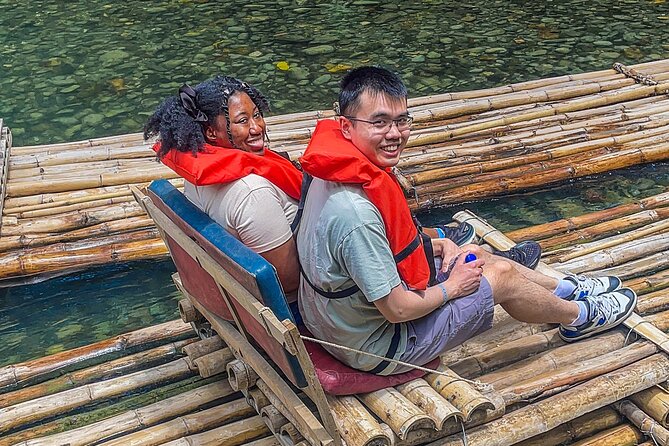 Bamboo River Rafting with Limestone Foot Massage - A drink suited to the river ride