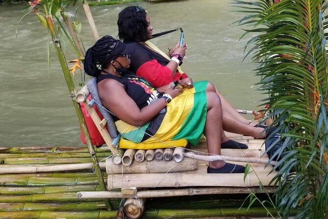Bamboo River Rafting with Negril Ricks Cafe Visit - A slow bamboo raft ride on the Great River