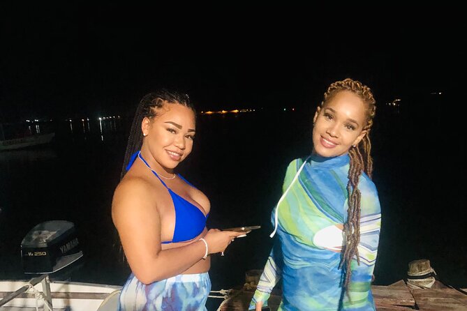 Bioluminescent Lagoon Tour: Night Swimming and Liming in Jamaica - Swimming in the glowing water