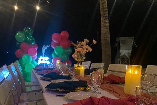 Birthday Dinner On Beach In Montego Bay Jamaica - What Your Montego Bay Birthday Evening Looks Like