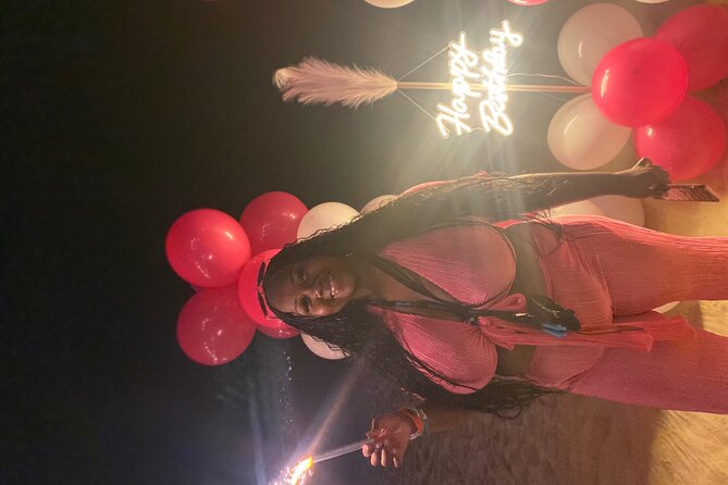Birthday Dinner On Beach In Montego Bay Jamaica - Who Will Get The Most From This Dinner