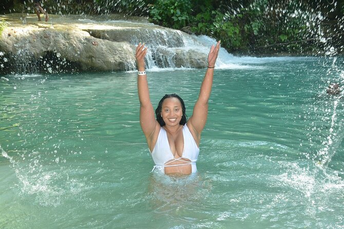 Blue Hole and Bamboo Rafting Ocho Rios - How demanding is the Blue Hole?