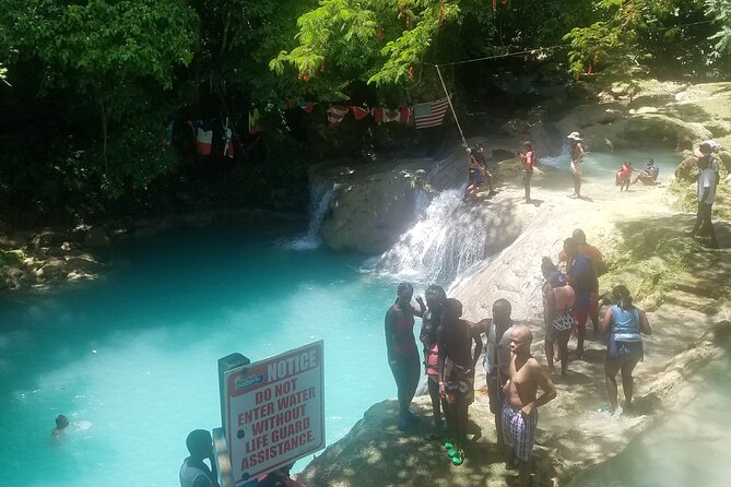 Blue Hole and Dunn's River Adventurous and hiking waterfalls from Ocho Rios - Dunn’s River Falls is the main climb